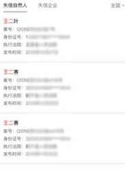 失信人查询名单公布,维护社会诚信，助力法治建设